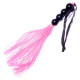 Розовая силиконовая плеть - 35,5 см.