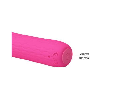 Ярко-розовый вакуумный стимулятор клитора Ford