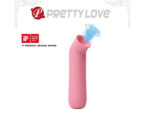 Нежно-розовый вакуумный стимулятор клитора Ford