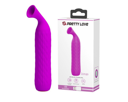 Лиловый вакуумный стимулятор клитора Jonas