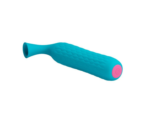 Голубой вакуумный стимулятор клитора Quentin