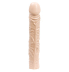 Анально-вагинальный фаллоимитатор с силагелем  - 24,5 см.