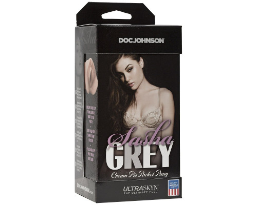 Мастурбатор-вагина Sasha Grey UltraSKYN Cream Pie Pocket Pussy Мастурбатор-вагина Sasha Grey UltraSKYN Cream Pie Pocket Pussy