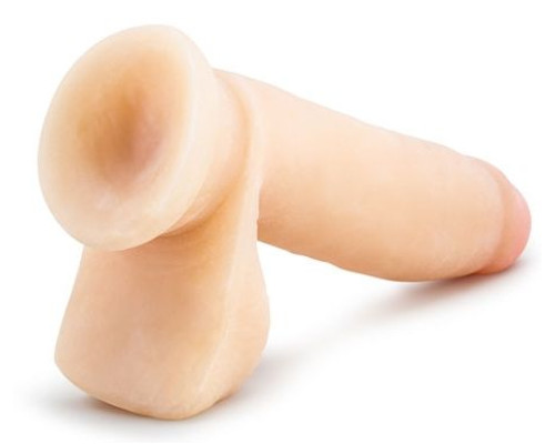 Телесный фаллоимитатор 7 inch Sensa Feel Dildo - 17,8 см.