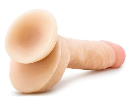 Телесный фаллоимитатор 9 Inch Sensa Feel Dildo - 22,8 см.