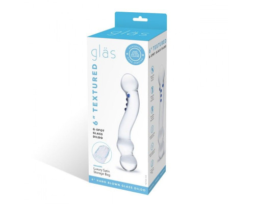 Изогнутый стеклянный стимулятор G-точки Curved G-Spot - 15,2 см.