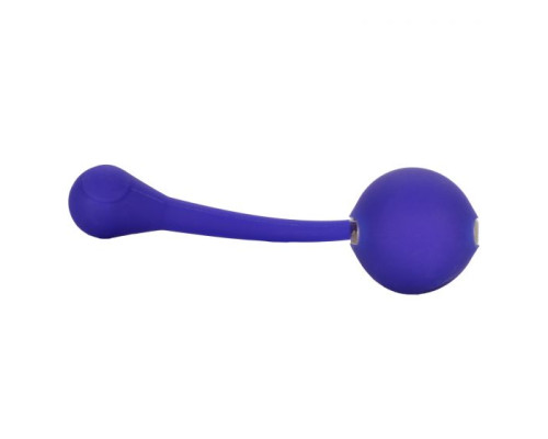 Фиолетовый шарик с электростимуляцией и вибрацией Intimate E-Stimulator Remote Kegel Exerciser