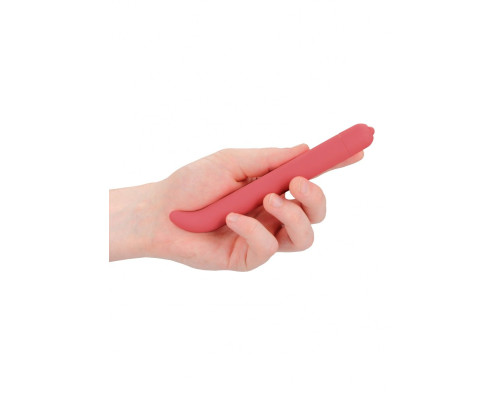 Розовый компактный вибростимулятор G-Spot Vibrator - 16 см.