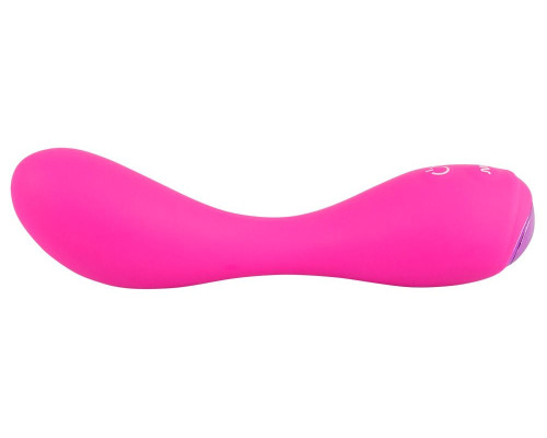 Розовый силиконовый вибратор G-Punkt-Vibrator - 16,7 см.