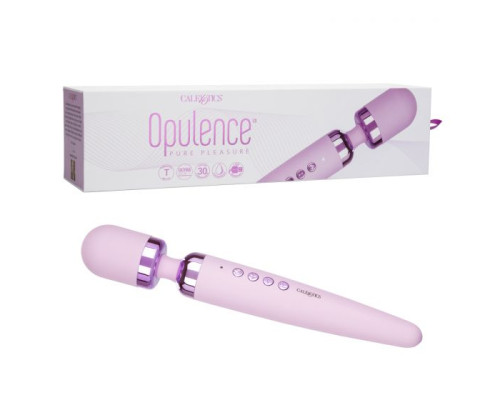 Сиреневый wand-вибратор Opulence - 27,2 см.