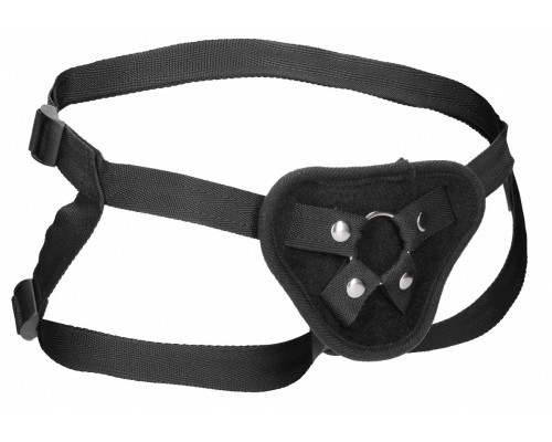 Черные трусики для страпона V V Adjustable Harness with O-Ring