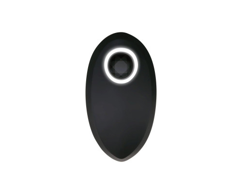 Черная анальная пробка с магнитно-импульсной стимуляцией и пультом ДУ Backdoor Banger - 13,5 см.