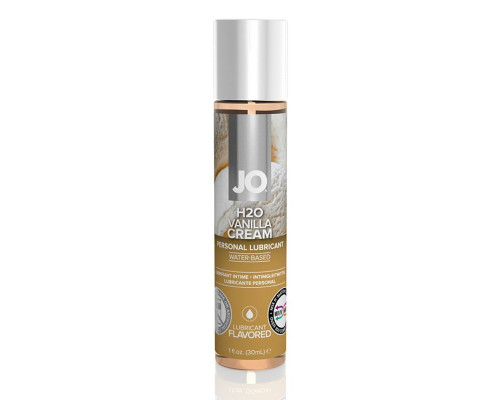 Ароматизированный лубрикант на водной основе JO Flavored Vanilla H2O - 30 мл. Ароматизированный лубрикант на водной основе JO Flavored Vanilla H2O - 30 мл.