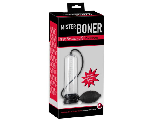 Помпа для пениса Mister Boner Professional