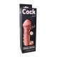 Фаллоудлинитель с кольцом COCK size M - 15 см.