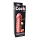 Фаллоудлинитель с кольцом COCK size L - 16,5 см.