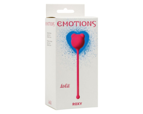 Розовый вагинальный шарик Emotions Roxy