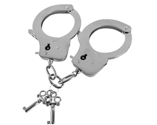 Наручники из листового металла с ключами Metal Handcuffs