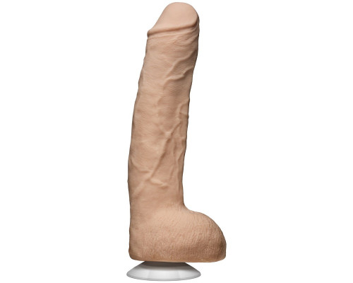 Телесный фаллоимитатор John Holmes ULTRASKYN Realistic Cock with Removable Vac-U-Lock Suction Cup - 25,1 см.