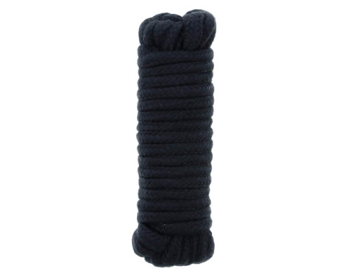 Чёрная веревка для связывания Love Rope - 5 м.