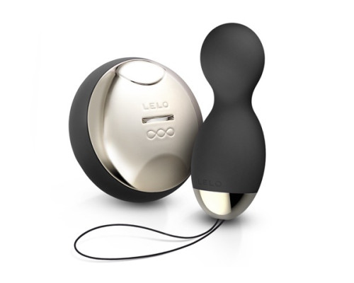 Вагинальные шарики Hula Beads Black с ДУ