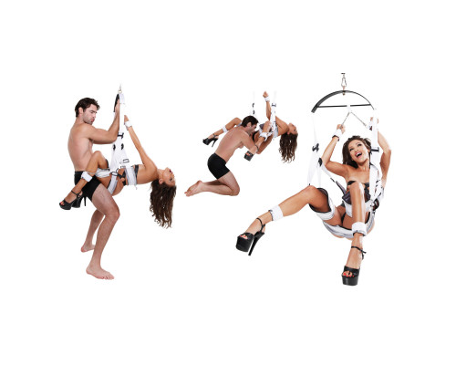 Секс-качели Fantasy Bondage Swing White