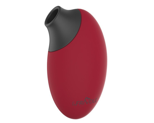 Бордовый вакуумный стимулятор клитора Adara