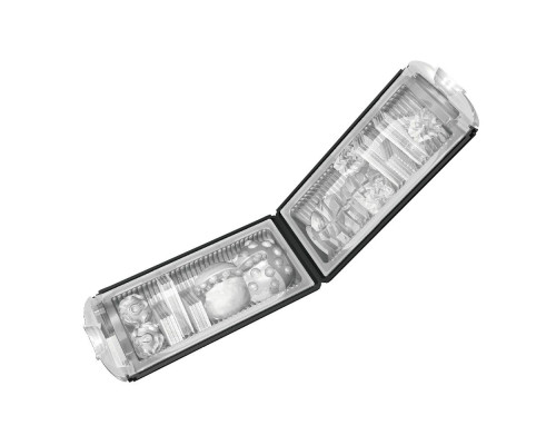 Чёрный мастурбатор FLIP HOLE BLACK