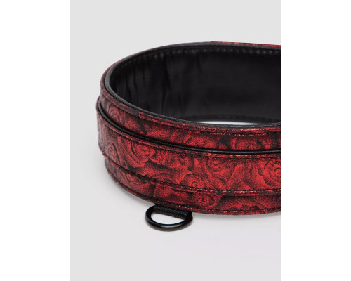 Стильный ошейник с поводком Reversible Faux Leather Collar and Lead