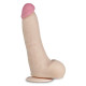 Телесный вибратор-реалистик NEOSKINUM - 22 см.