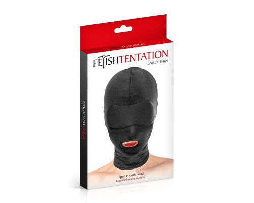 Сплошная маска на голову с прорезью для рта