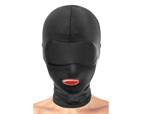 Сплошная маска на голову с прорезью для рта