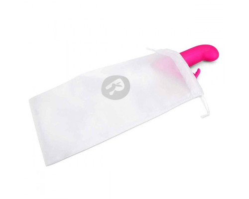 Розовый вибромассажер для G-точки Come hither G-Spot Rabbit - 24,5 см.