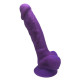 Фиолетовый фаллоимитатор SILEXD Model 1 7’’ - 17,6 см.