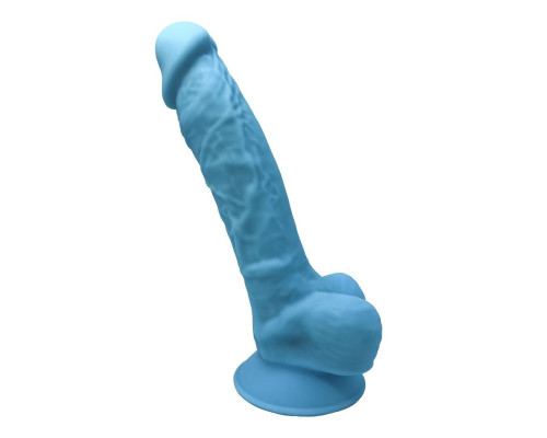 Голубой фаллоимитатор SILEXD Model 1 7’’ - 17,6 см.