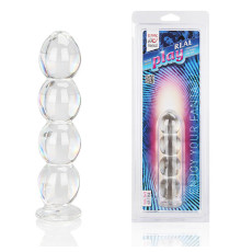 Анальная елочка из стекла Real Play - 15 см.