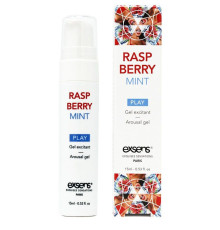 Возбуждающий гель Raspberry Mint с ароматом малины и мяты - 15 мл.