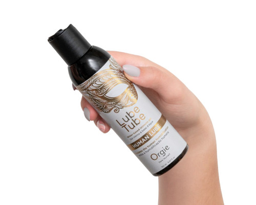 Интимный гель на водной основе Lube Tube Human Lube - 150 мл.