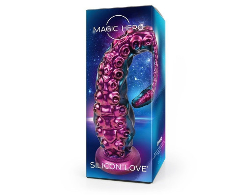 Фантазийный фаллоимитатор-щупальце на присоске - 33 см.