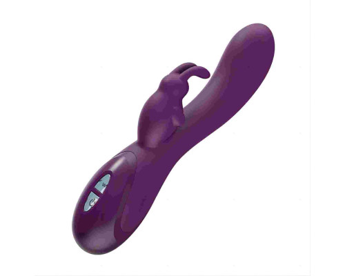 Фиолетовый вибратор-кролик Craybit Rabbit Vibrator - 21 см.