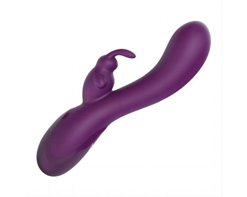 Фиолетовый вибратор-кролик Craybit Rabbit Vibrator - 21 см.