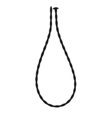 Черный уретральный массажер Glide Extra Small - 30 см.