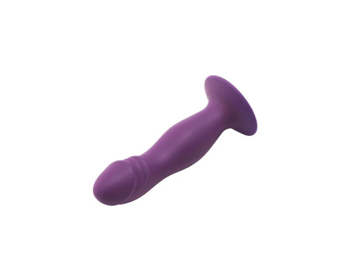 Фиолетовый фаллоимитатор Pleasure Dildo - 14,6 см.