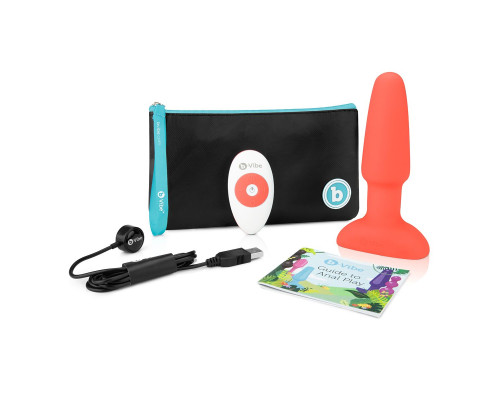 Оранжевая анальная пробка с эффектом римминга Rimming Plug - 15 см.