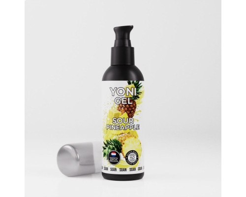 Лубрикант для орального секса SGAN со вкусом кислого ананаса - 100 мл.