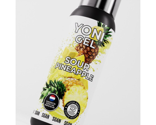 Лубрикант для орального секса SGAN со вкусом кислого ананаса - 100 мл.