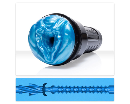 Мастурбатор-вагина Fleshlight Freaks Alien Blue Metallic