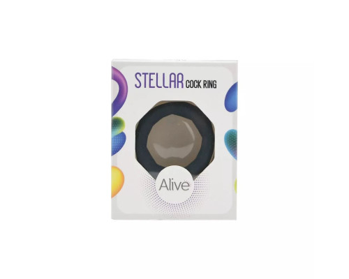 Темно-бирюзовое эекционное кольцо Stellar