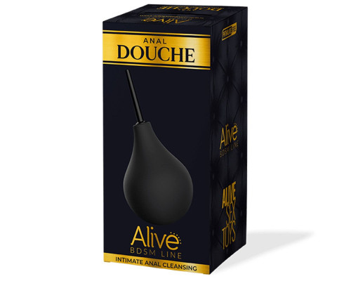 Черный анальный душ Anal Douche S