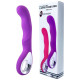 Фиолетовый вибратор для массажа точки G - 20 см.